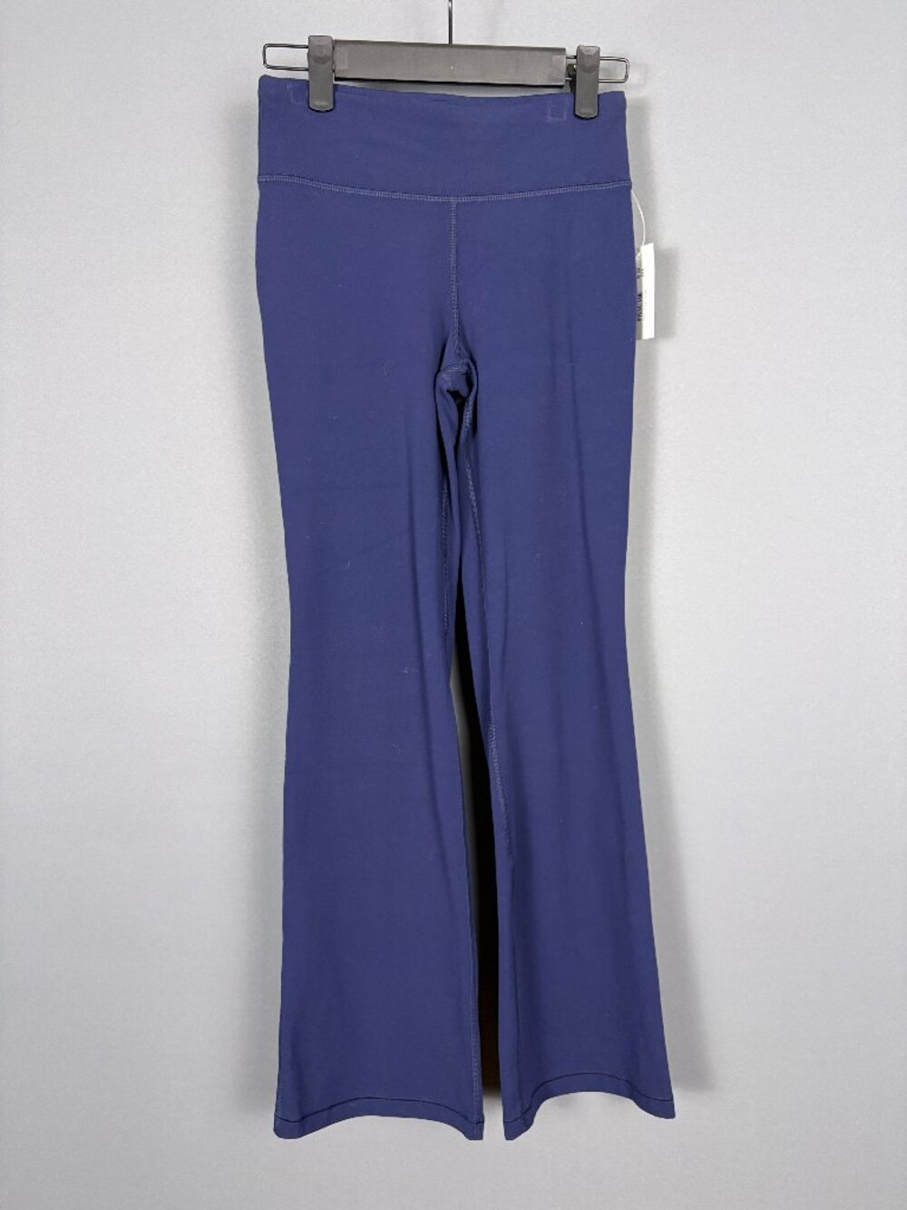 NWT Athleta Girl High Rise Chit Chat Flare Pants Navy L 12